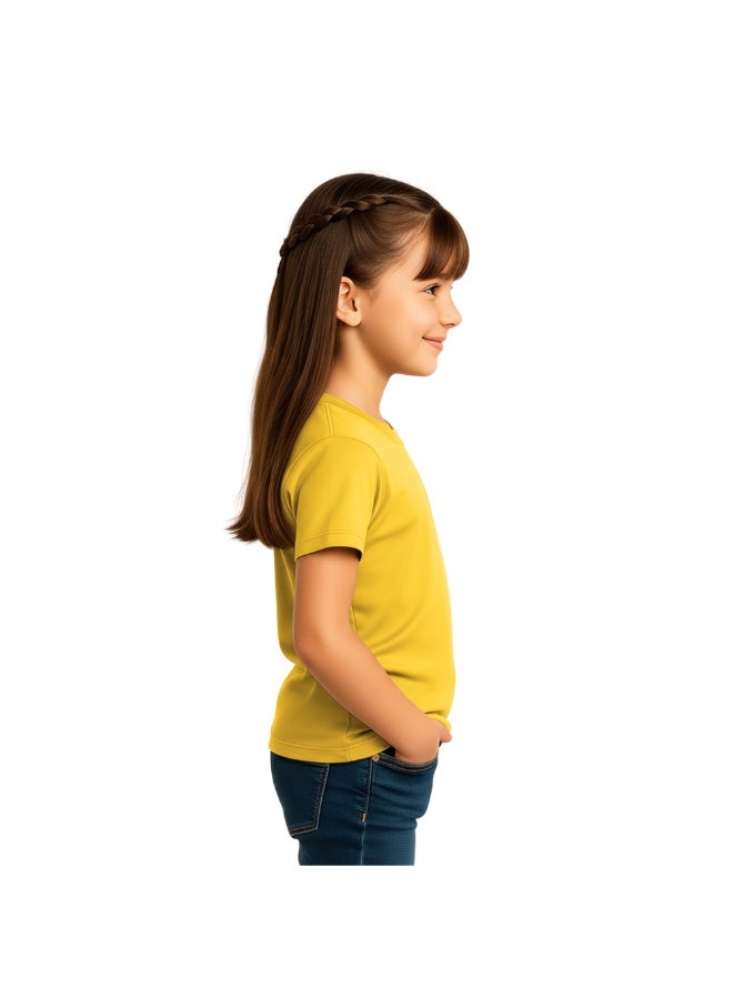 Colombia Kids Girls Tshirt - Round Neck Short Sleeve Cotton T-Shirt - Perfect for Young Colombian Explorer - Great Gift for Travelers - Image 5